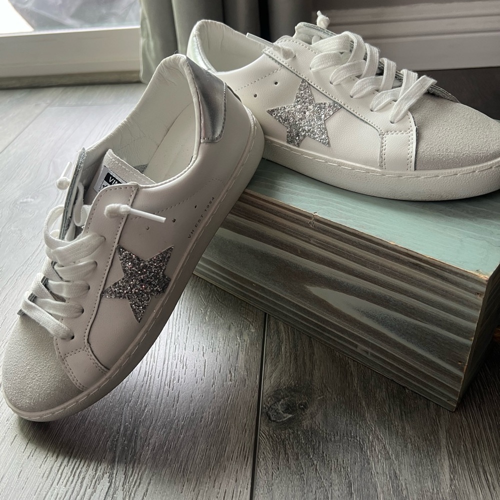 Vintage Havana Carla 8.5 white, grey, silver